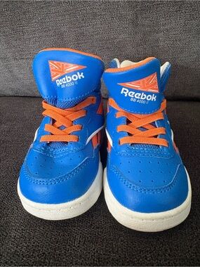 Reebok Kids' Blue & Orange High-Top Sneakers Blippi